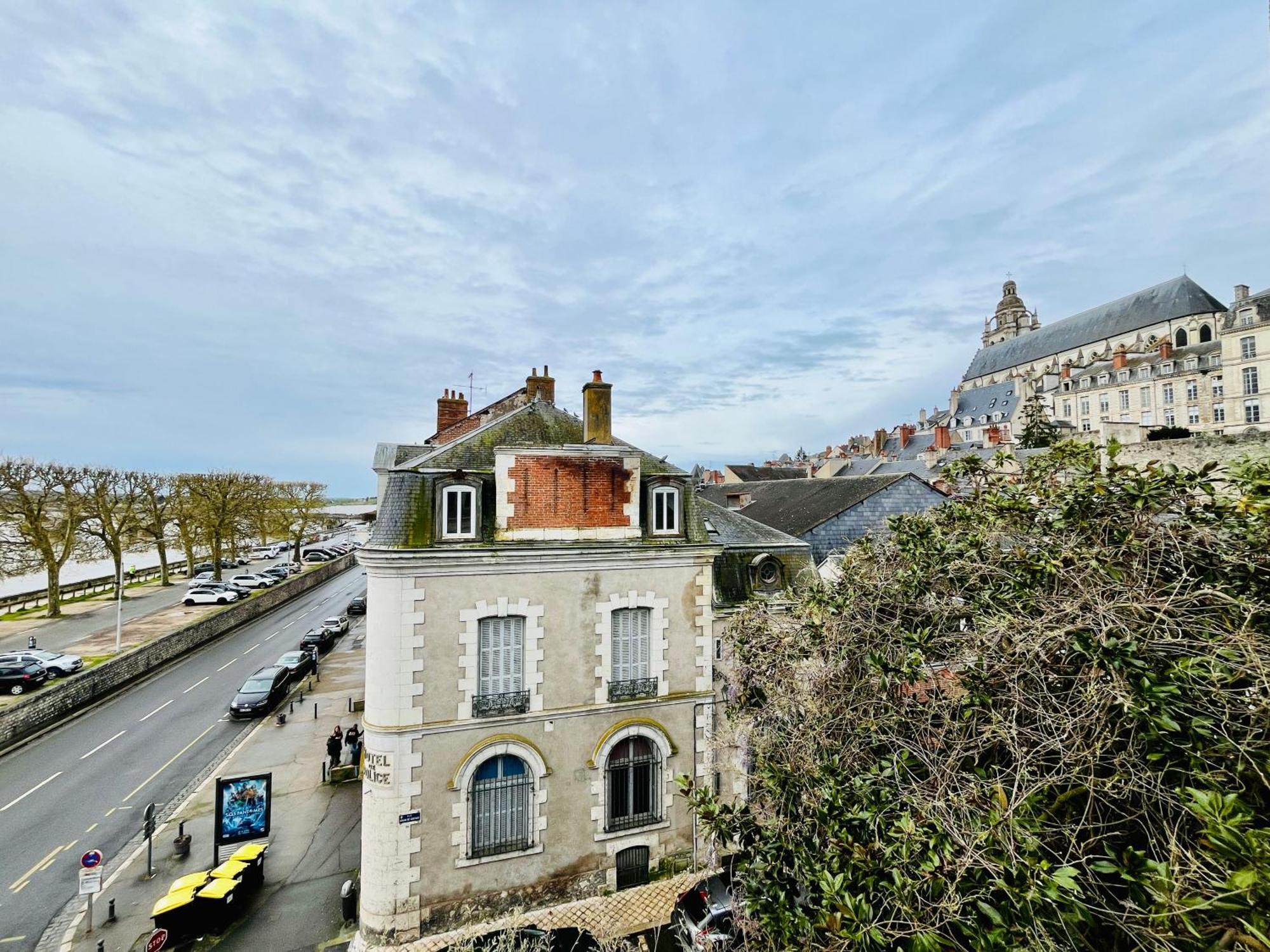 Vue Loire, Hypercentre, Spacieux, Familial, Climatise, Le Quai De Loire Appartement Blois Buitenkant foto